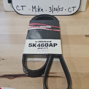 Serpentine Belt-Automotive V-Ribbed Belt (Standard) Roadmax 5K460AP