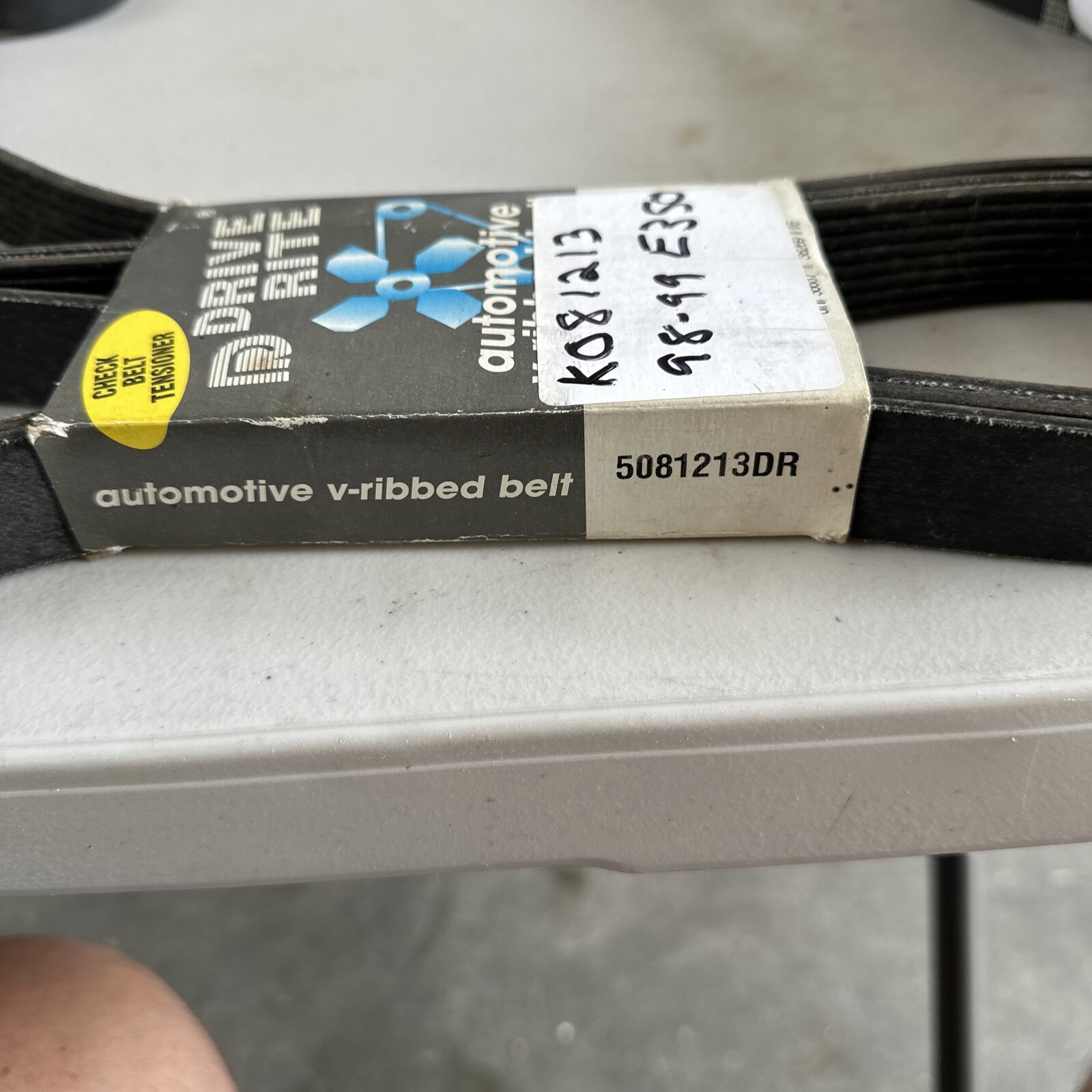 Serpentine Belt Dayco 5081213DR Nos - Image 3