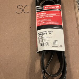 Serpentine Belt Motorcraft JK6-967-B / Ford XF2Z-8620-A
