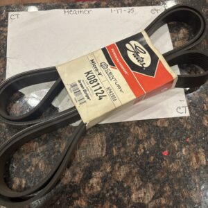 Serpentine Belt-Premium Micro-V Belt Gates K081124 (8PK2856)