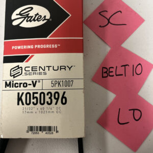 Serpentine Belt-Premium OE Micro-V Belt Century Series Gates K050396