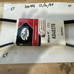 Serpentine Belt-Premium OE Micro-V Belt Gates K040378