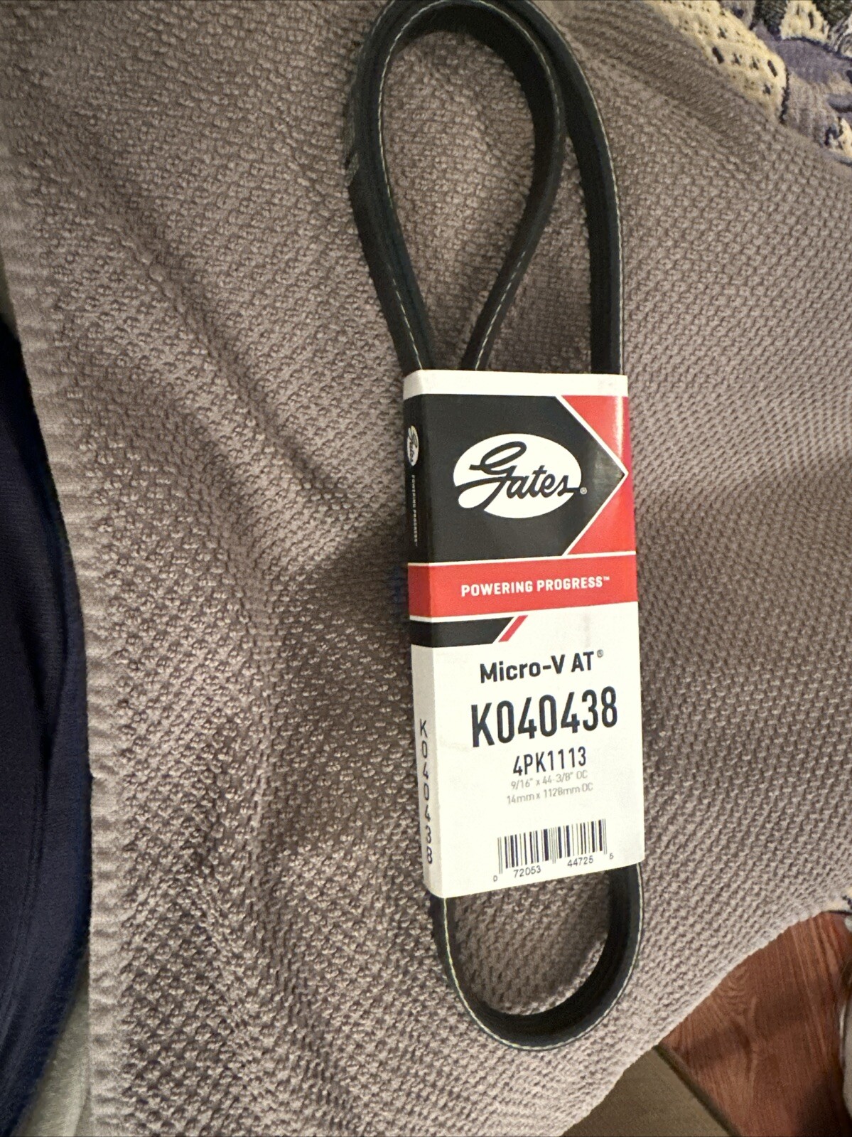 Serpentine Belt-Premium OE Micro-V Belt Gates K040438