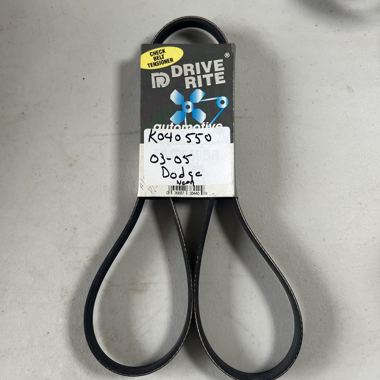 Serpentine Belt-VIN: 8, Turbo Drive-Rite 5040550DR