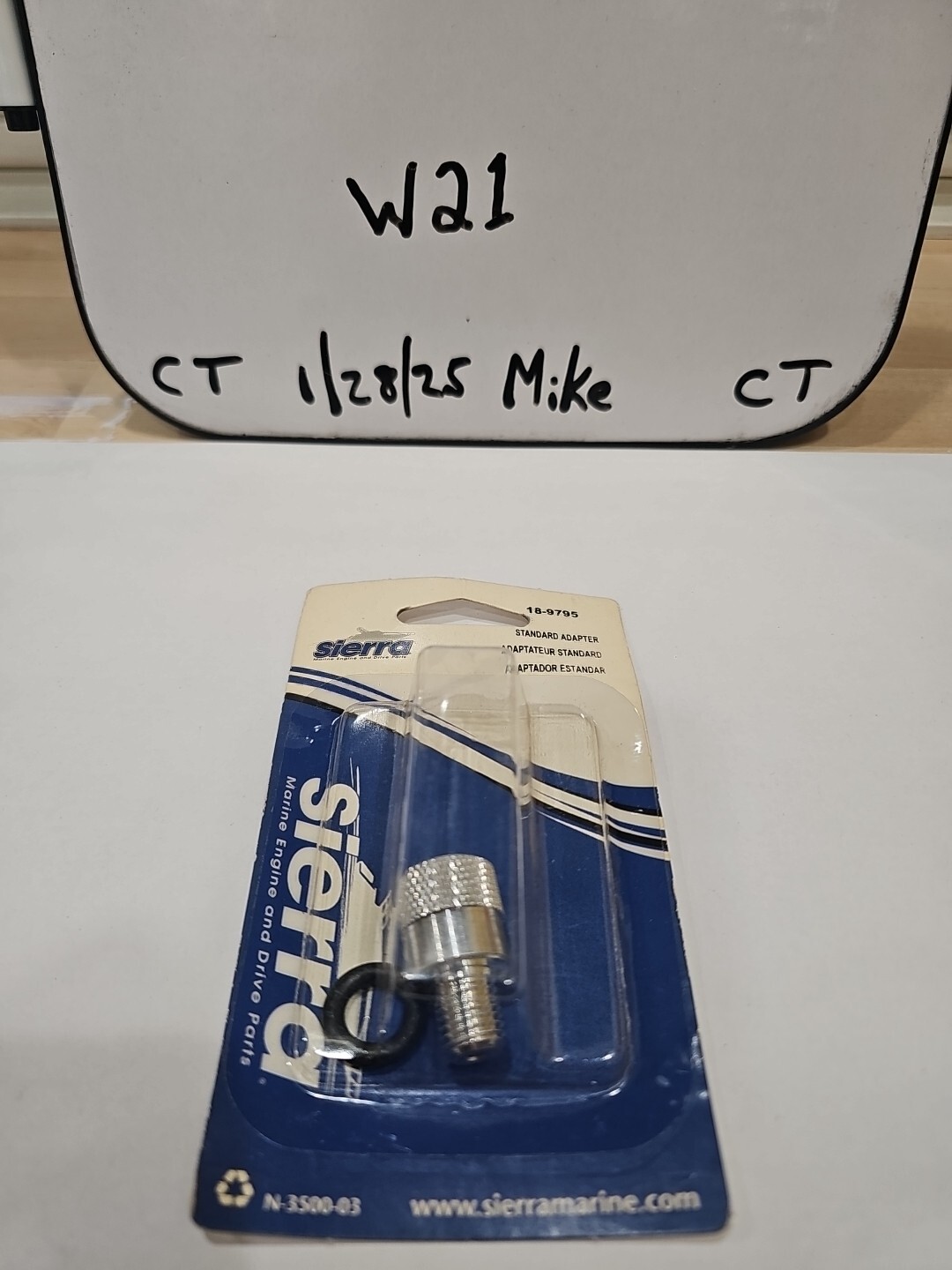 Sierra Gear Lube Adapter #18-9795 Suzuki