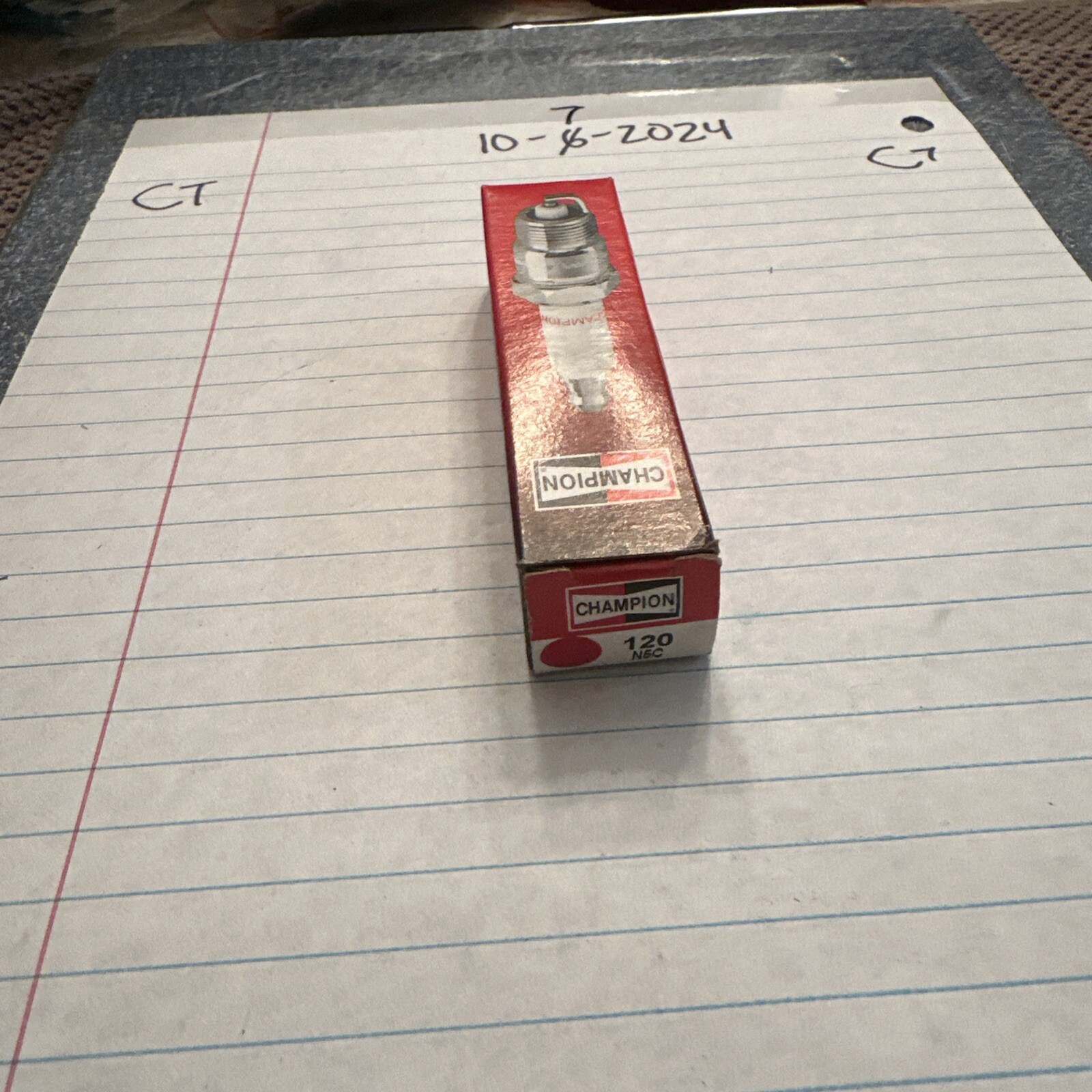 Spark Plug-Copper Plus Champion Spark Plug 120 - Image 3