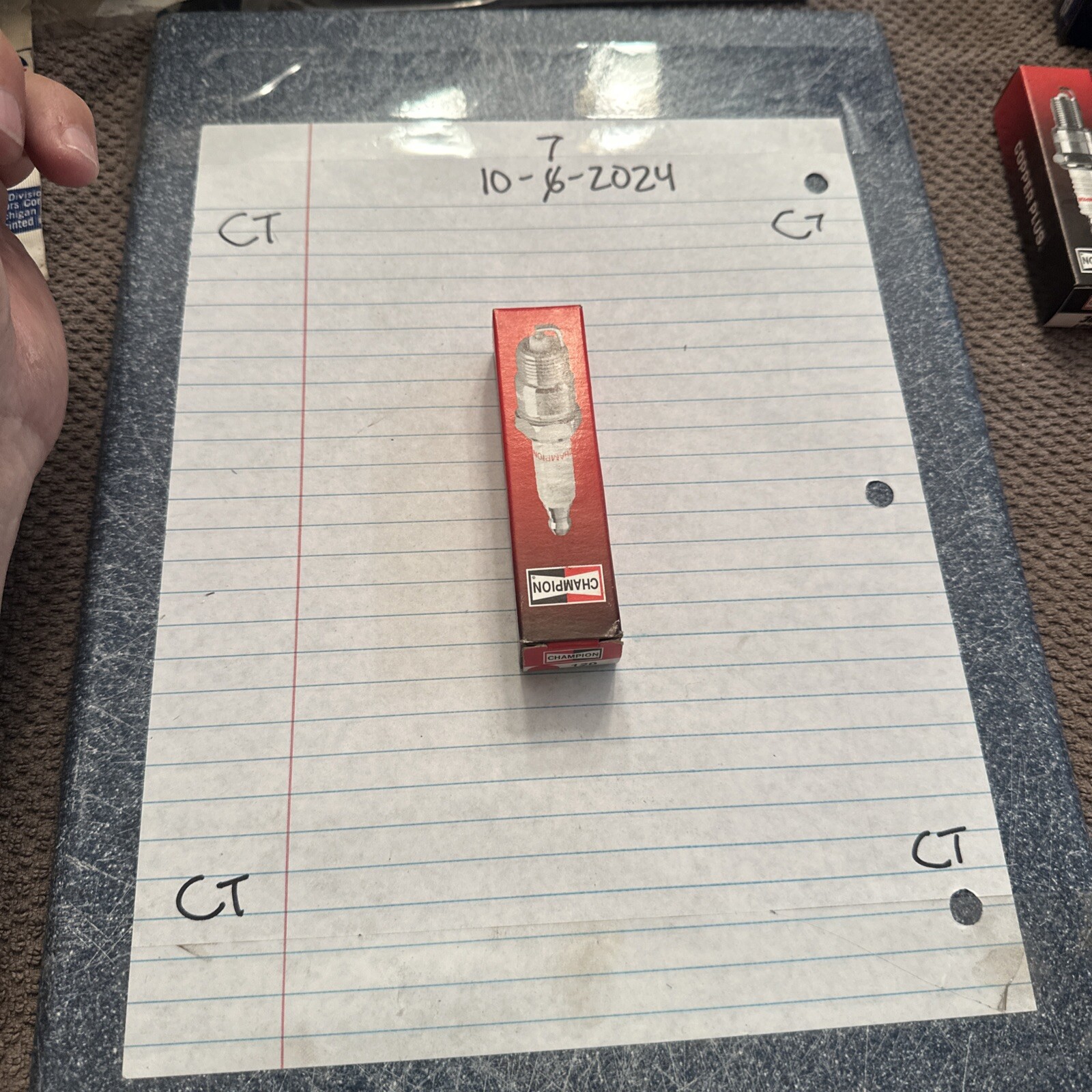 Spark Plug-Copper Plus Champion Spark Plug 120