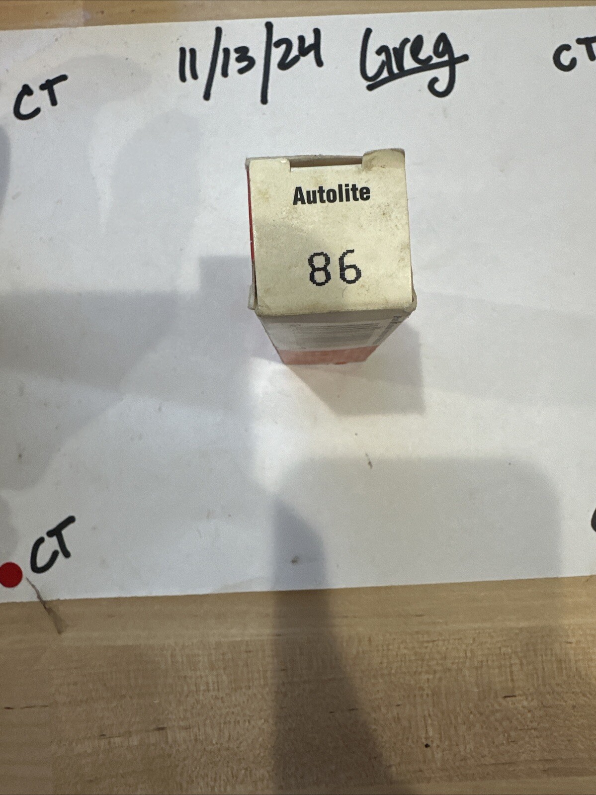 Spark Plug-Copper Resistor Autolite 86