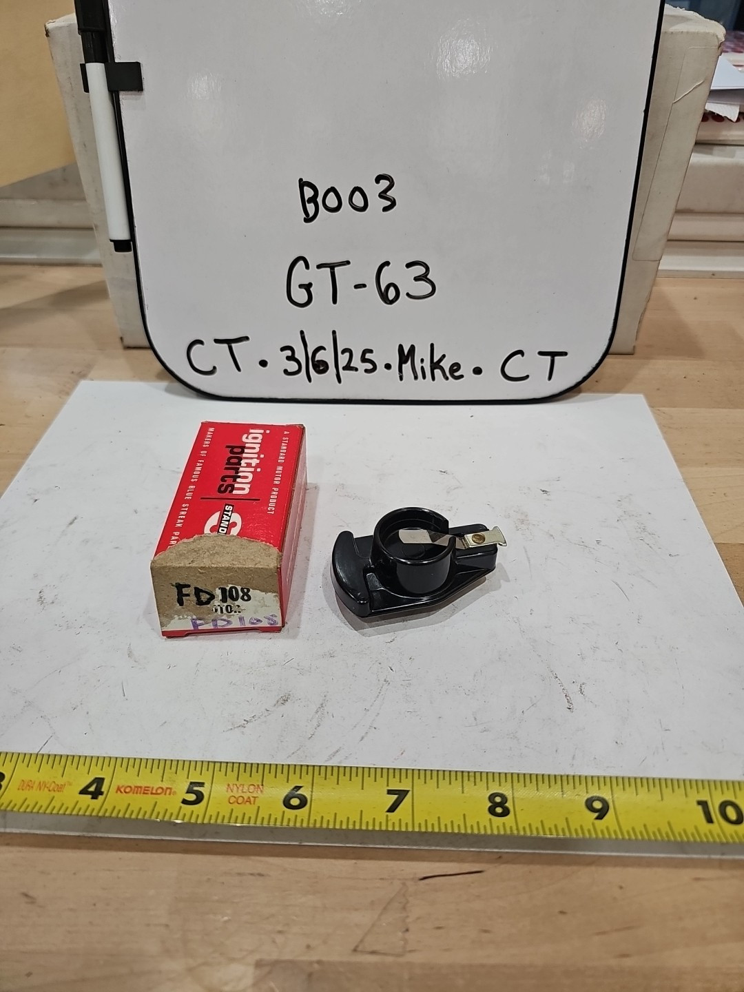 Standard FD108 Distributor Rotor Equivalent For - Image 3