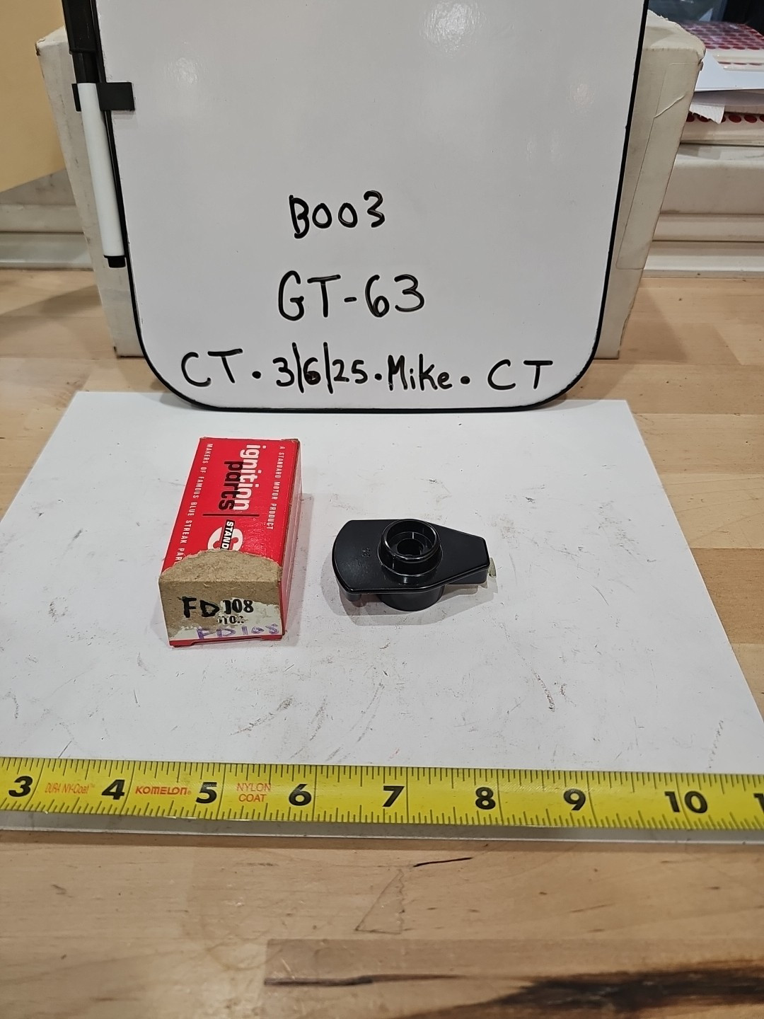 Standard FD108 Distributor Rotor Equivalent For