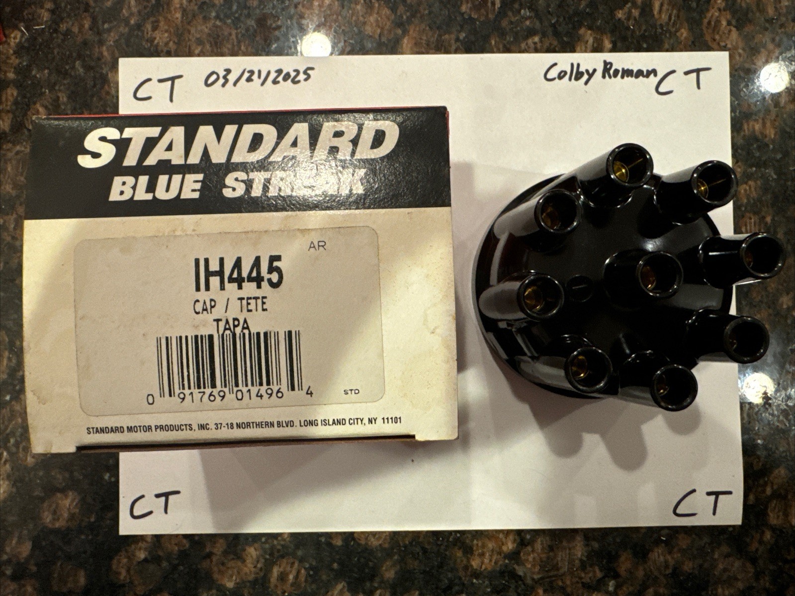 Standard #IH-445 Distributor Cap.