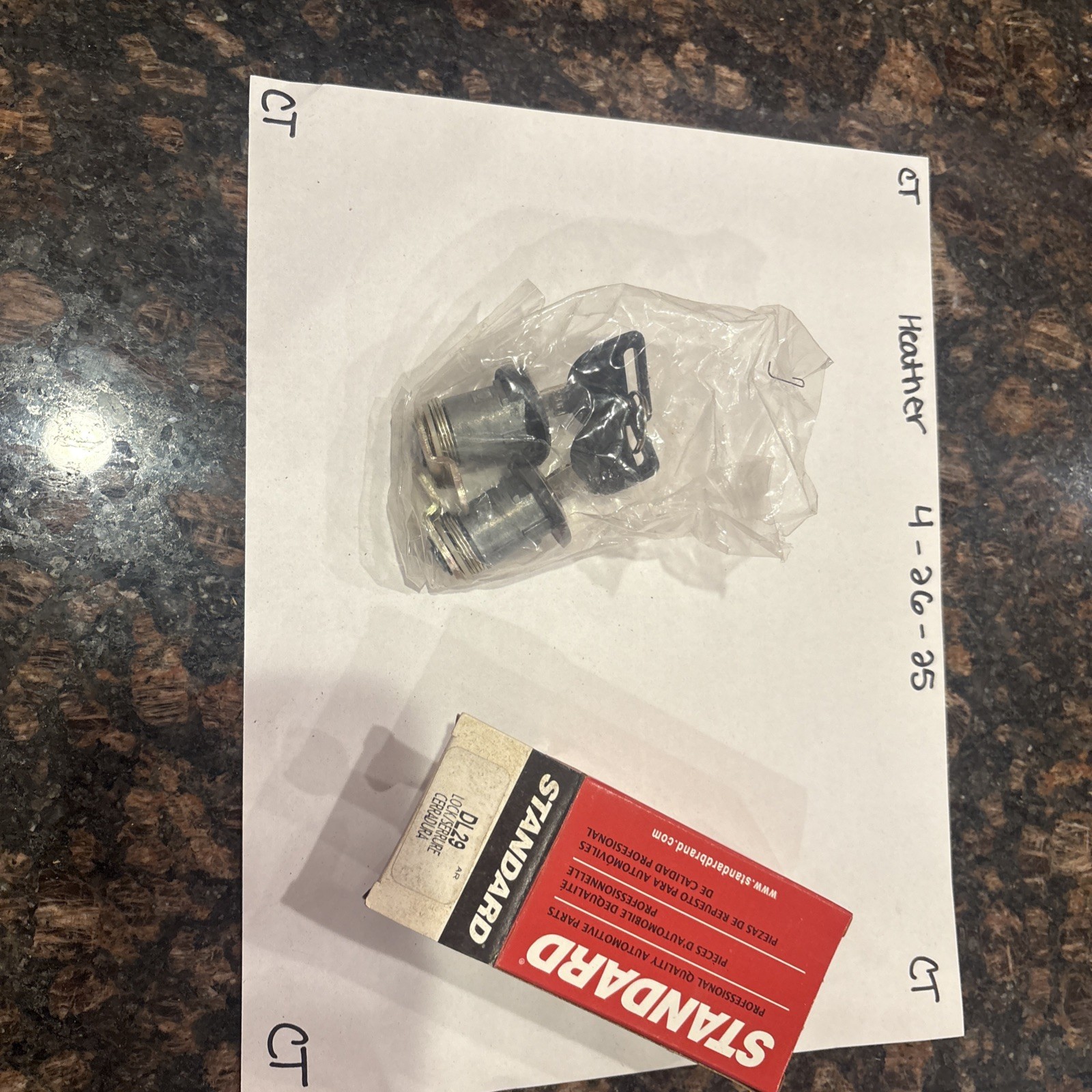 Standard Ignition DL29 Door Lock Kit Intermoto