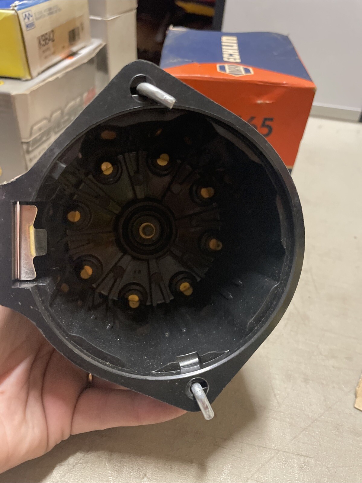 Standard Ignition Distributor Cap ECHLIN RR-165 MADE IN U.S.A - Image 4