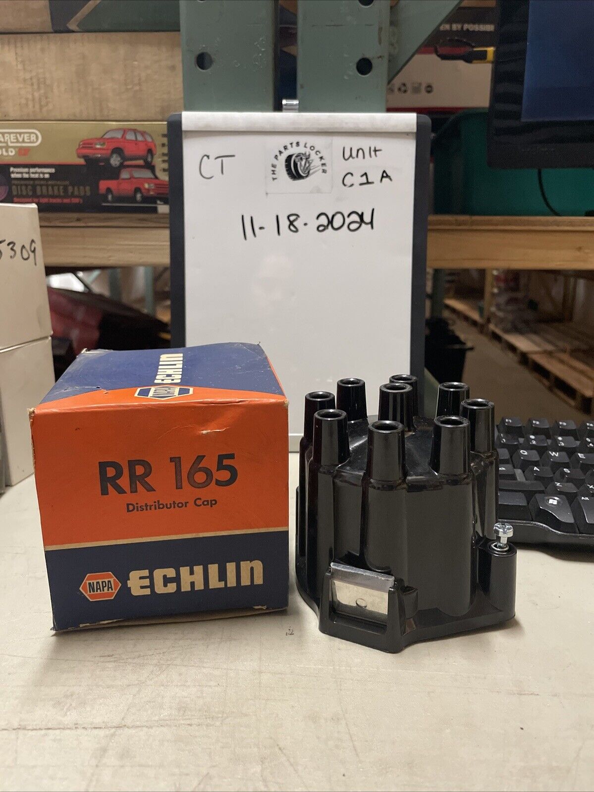 Standard Ignition Distributor Cap ECHLIN RR-165 MADE IN U.S.A