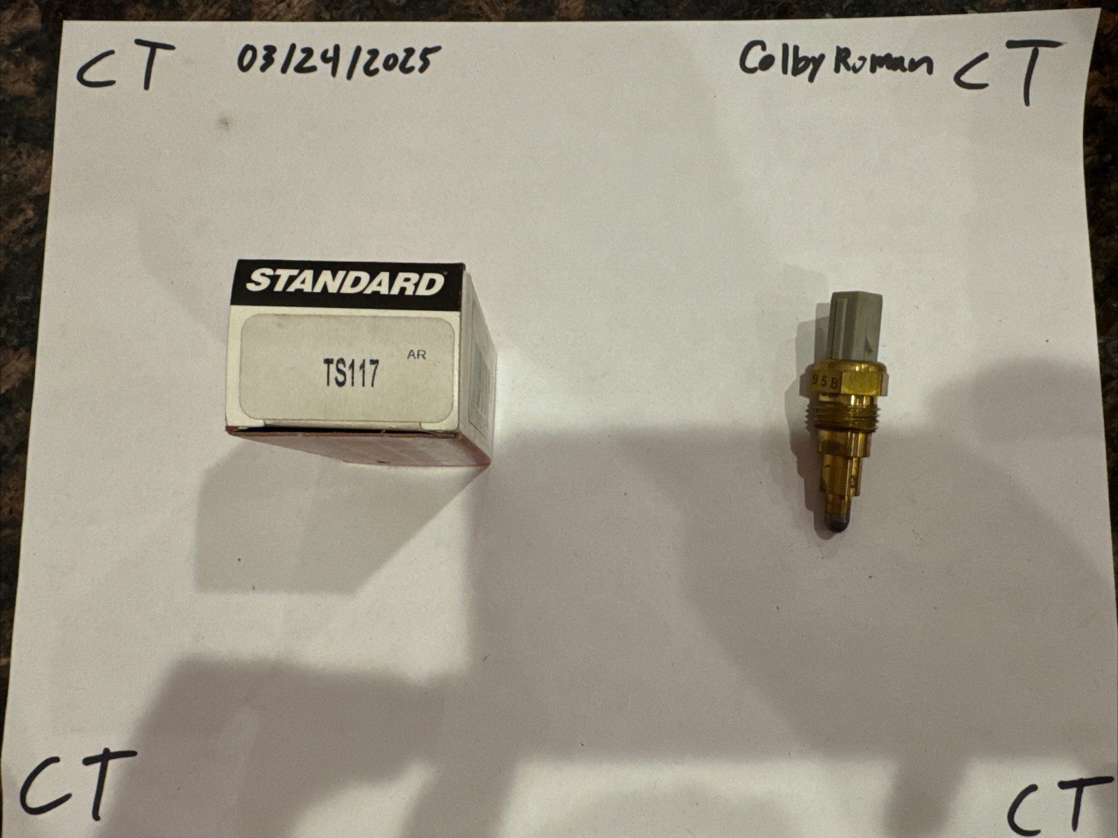 Standard Ignition Engine Cooling Fan Switch for 1980-1982 Corolla TS-117 - Image 3