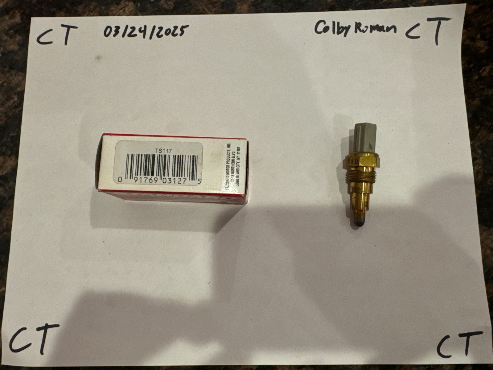 Standard Ignition Engine Cooling Fan Switch for 1980-1982 Corolla TS-117 - Image 4