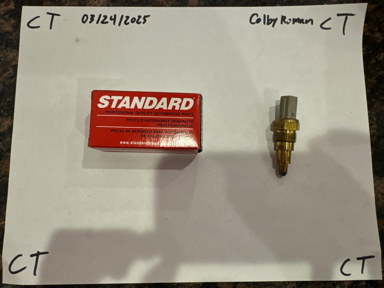 Standard Ignition Engine Cooling Fan Switch for 1980-1982 Corolla TS-117