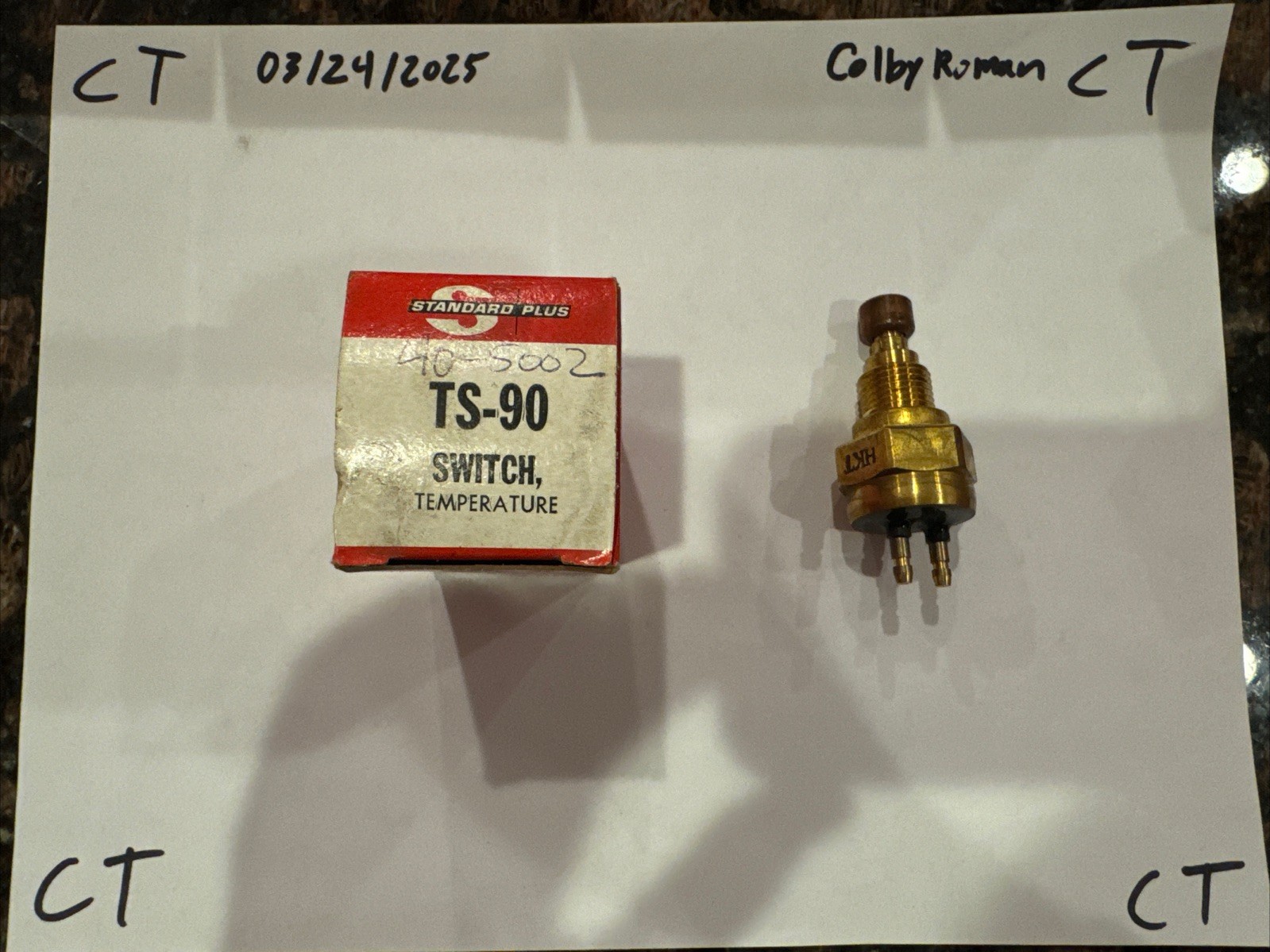 Standard Ignition Parts Switch TS-90