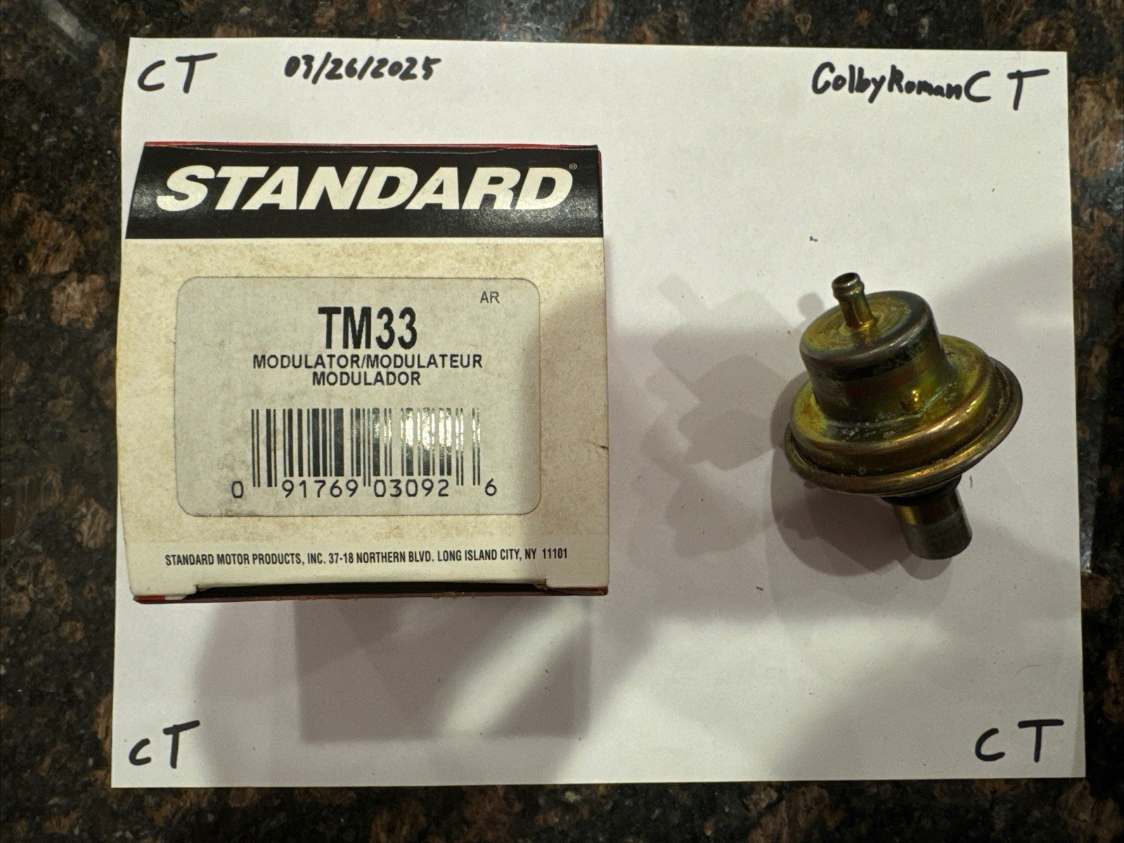 Standard Motor Automatic Transmission Modulators TM-33 Fits Chevy GMC Oldsmobile
