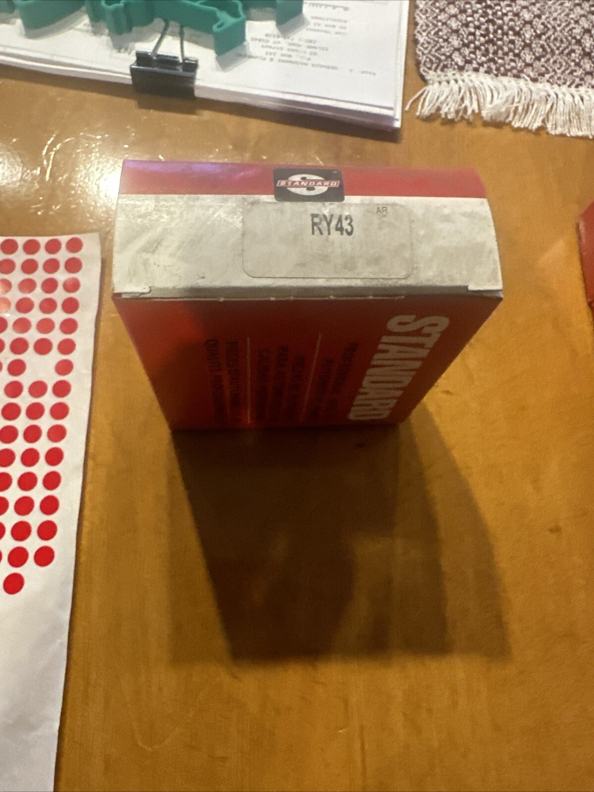 Standard Motor Products RY-43 Relay, Replaces OEM 475862