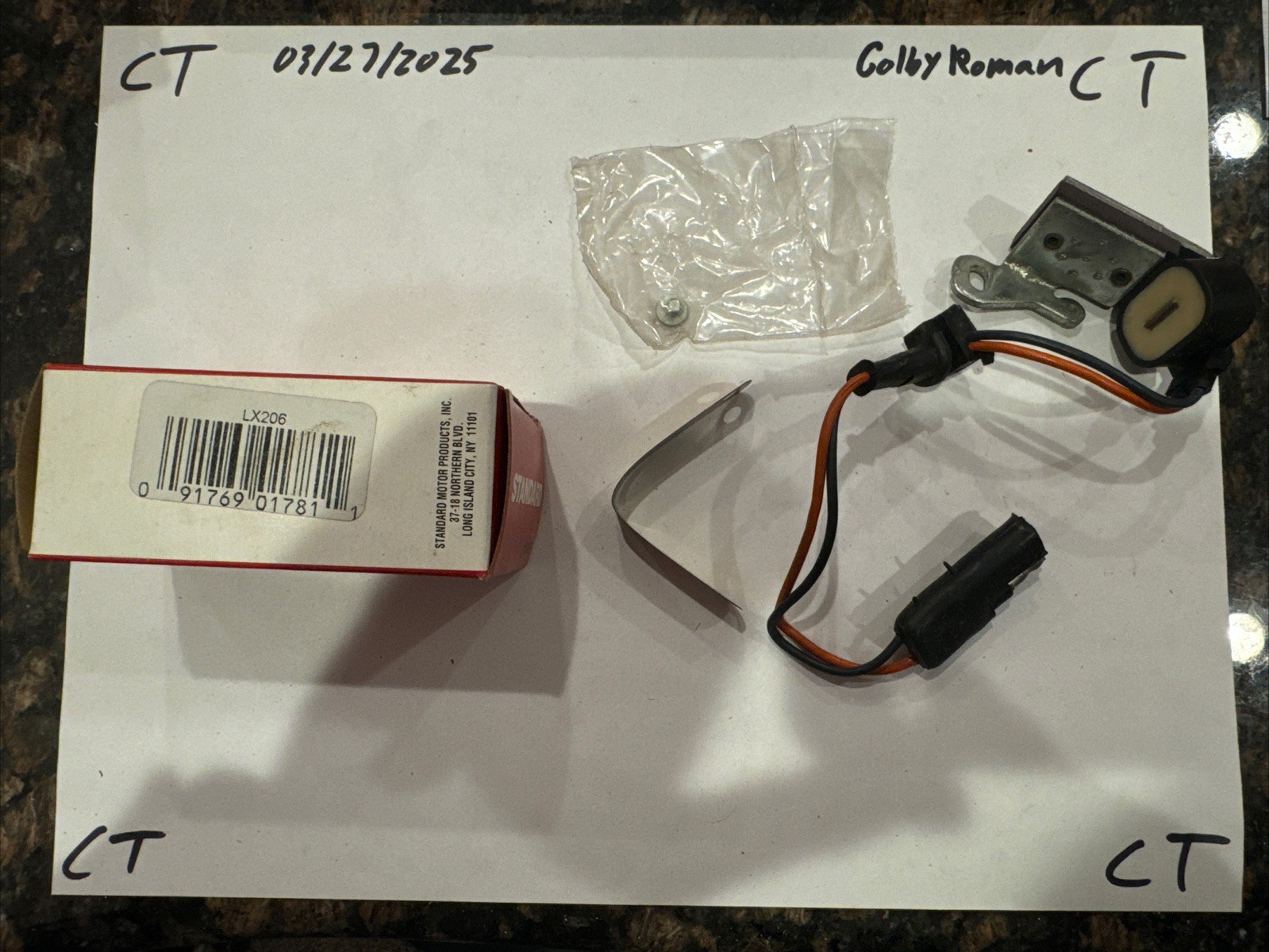 Standard Professional Quality Automotive Parts LX 115 - Image 3