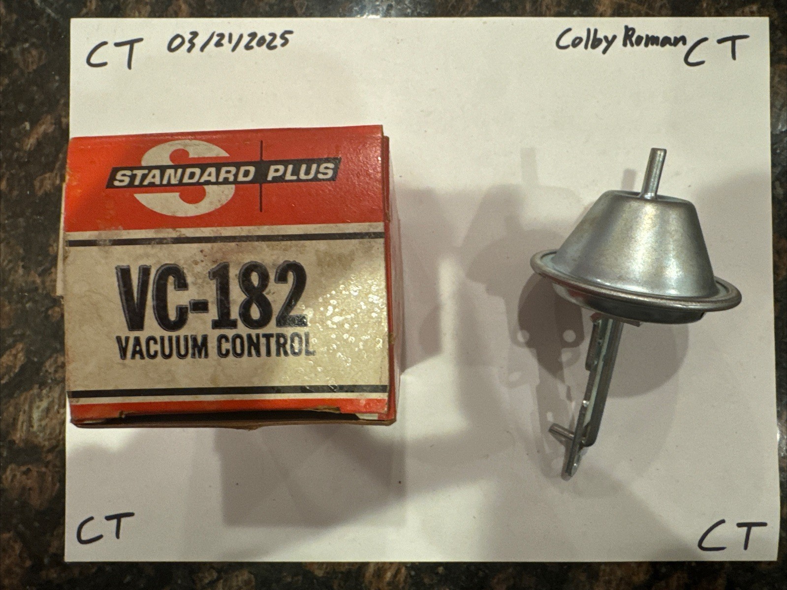 Standard VC182 Vacuum Control VC-182 - Image 3