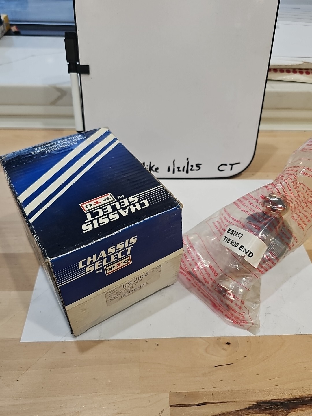 Steering Tie Rod End Chassis Select ES2953 For 1994-1997 Honda Passport