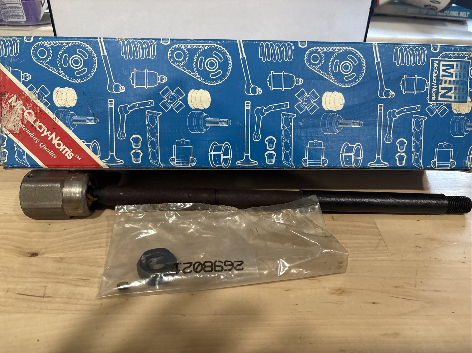 Steering Tie Rod End-Power Steering, Rack and Pinion McQuay-Norris ES3064R - Image 3