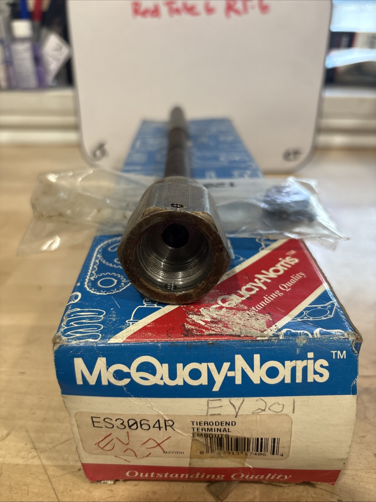 Steering Tie Rod End-Power Steering, Rack and Pinion McQuay-Norris ES3064R - Image 4
