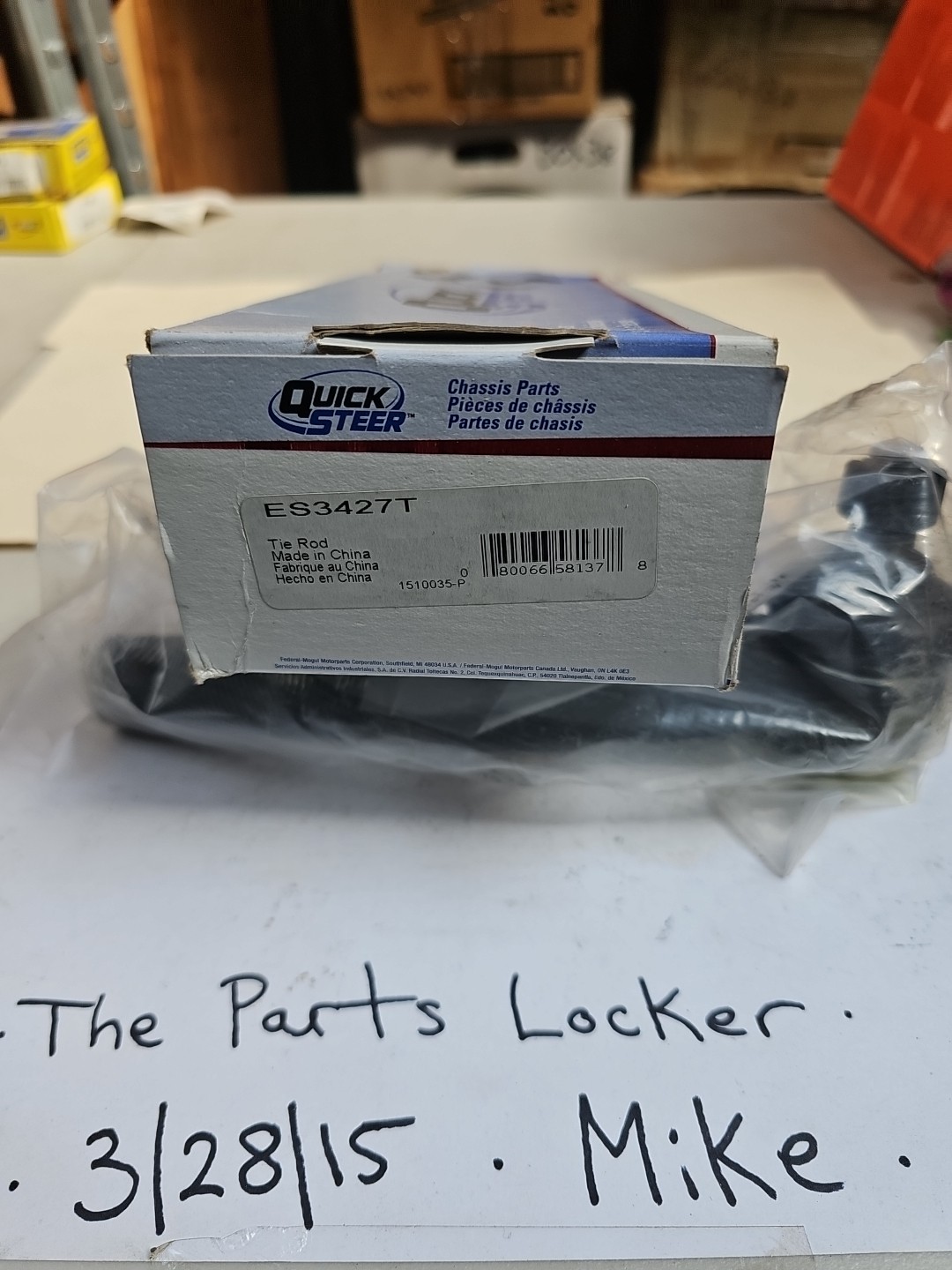 Steering Tie Rod End QuickSteer ES3427T - Image 3