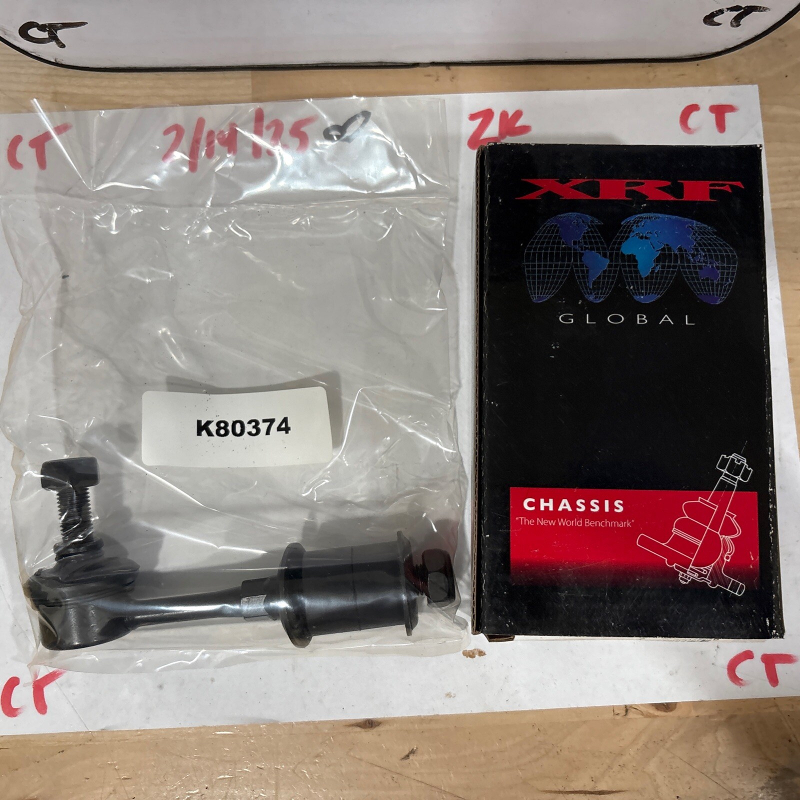 Suspension Stabilizer Bar Link XRF K80374 fits 02-07 Mitsubishi Lancer - Image 3