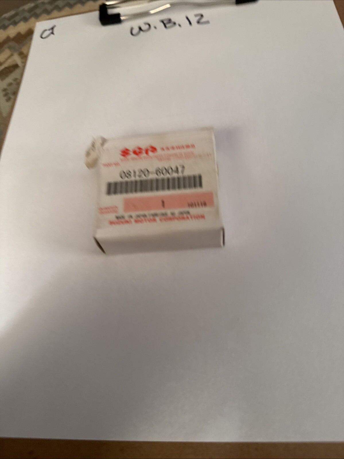 Suzuki 08120-60047 Bearing Genuine OEM New