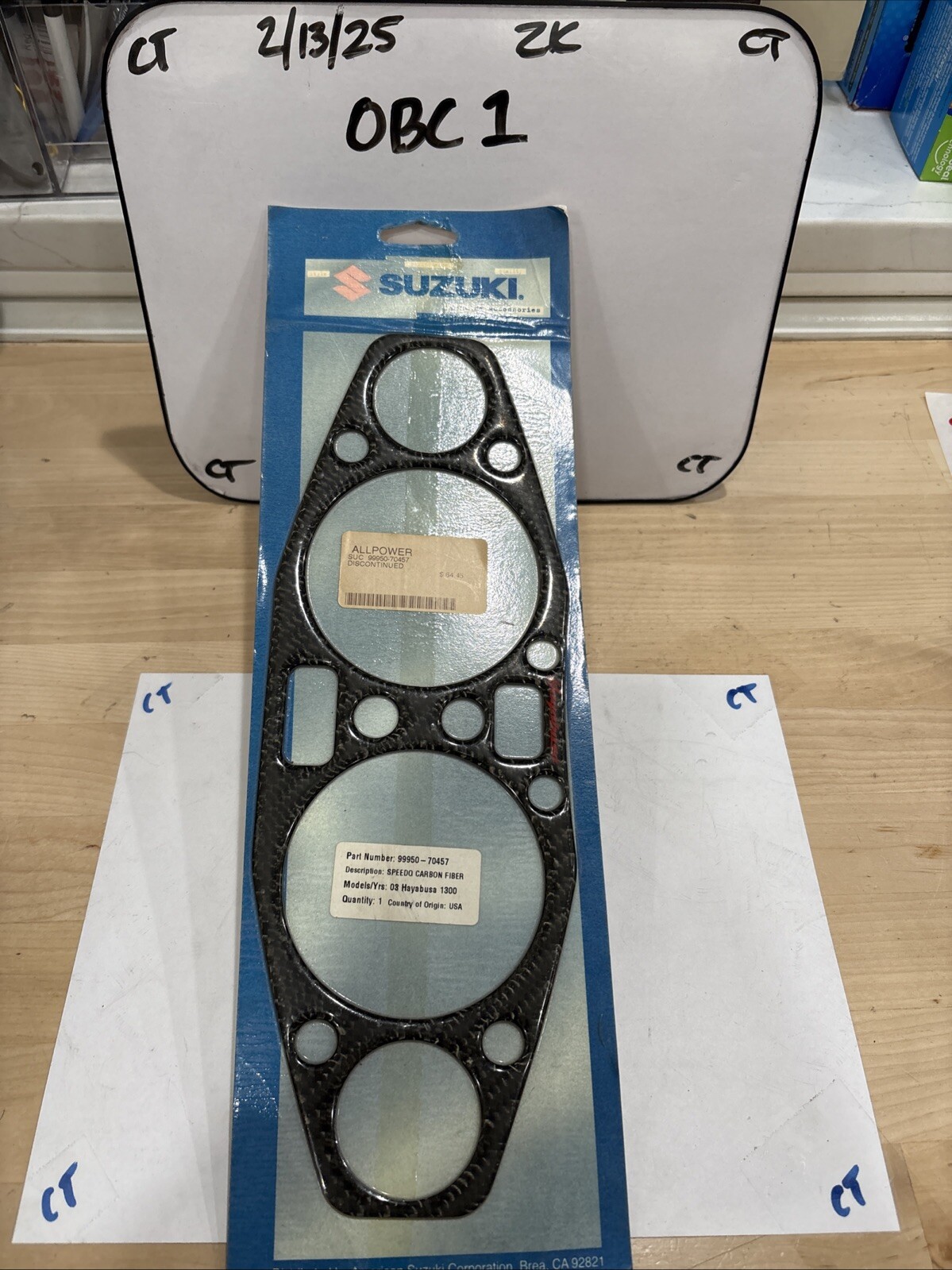 Suzuki 99950-70457 (1999-2007 Hayabusa) Speedo Carbon Fiber