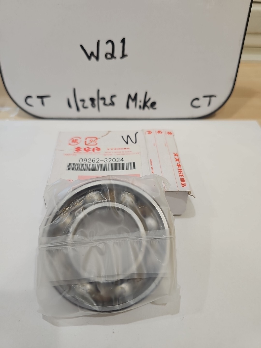 Suzuki Genuine OEM Rear Wheel Bearing 09262-32024 - Image 3