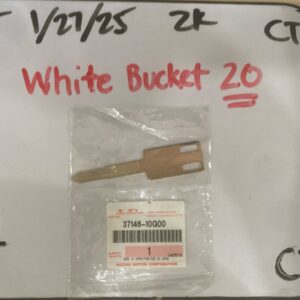 Suzuki OEM NOS Genuine Original Motorcycle P/N 37146-10G00 Blank Key New