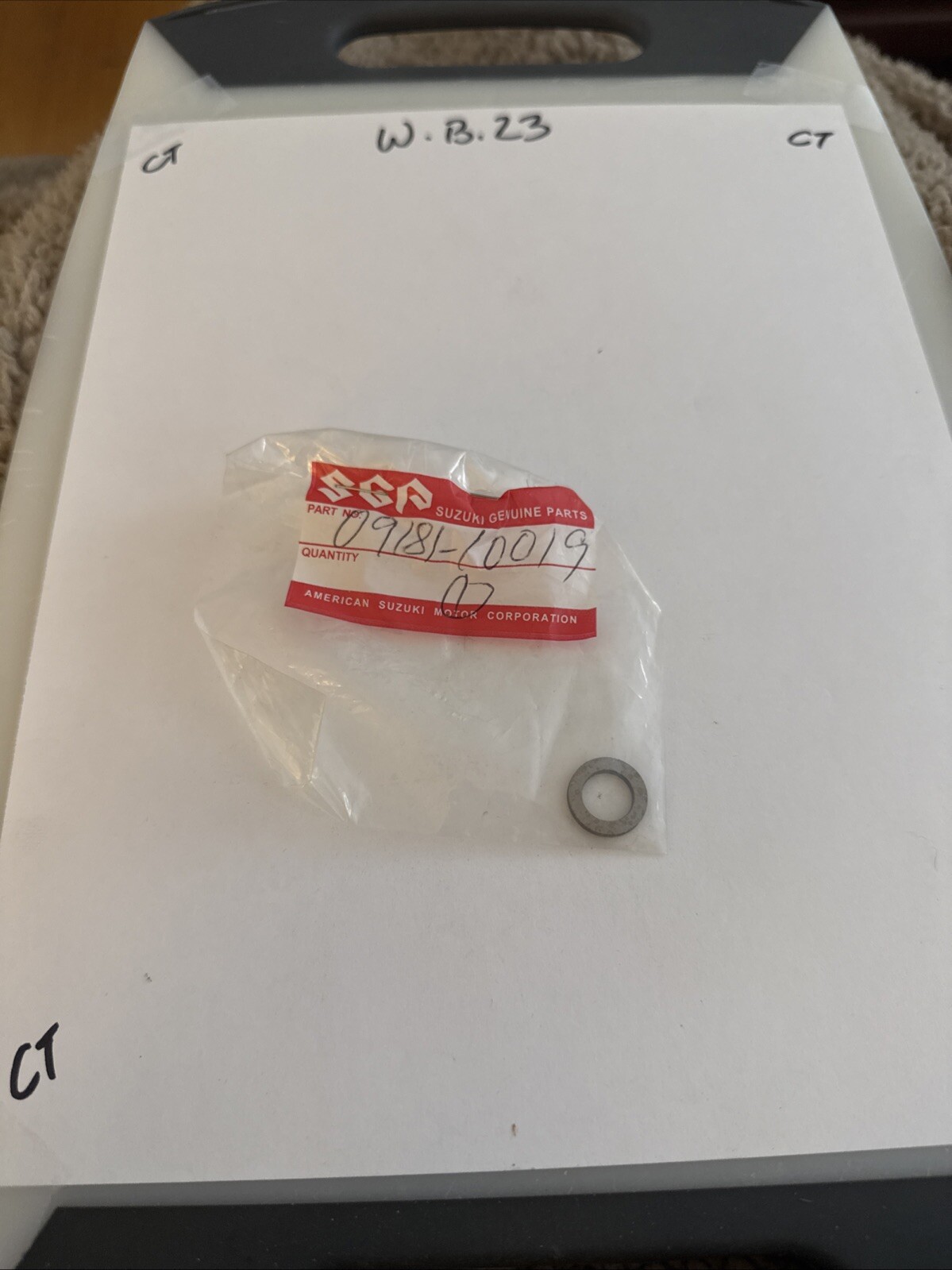 Suzuki Washer 09181-10019