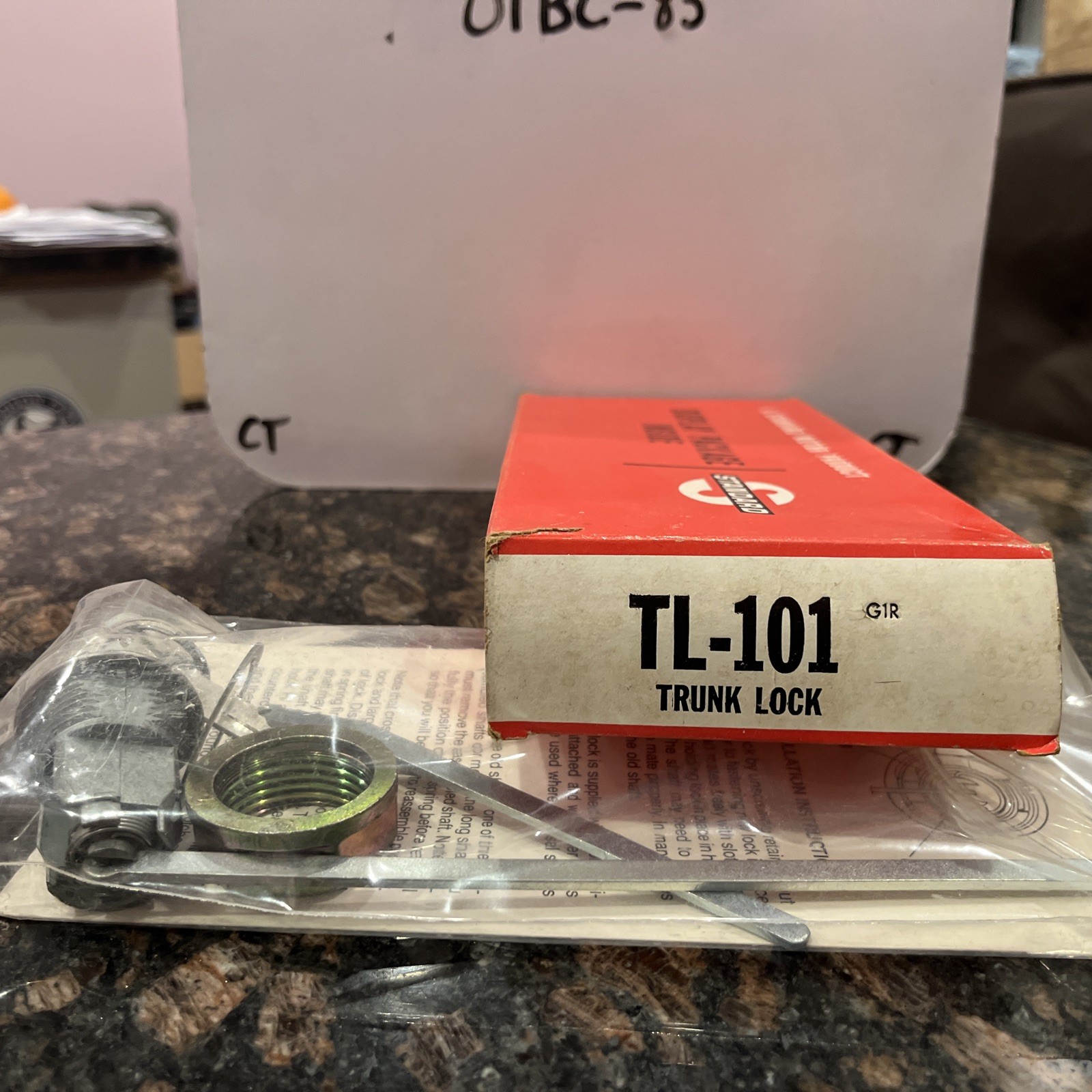 # TL-101 Standard Motor Products Trunk Lock TL101 - Image 4