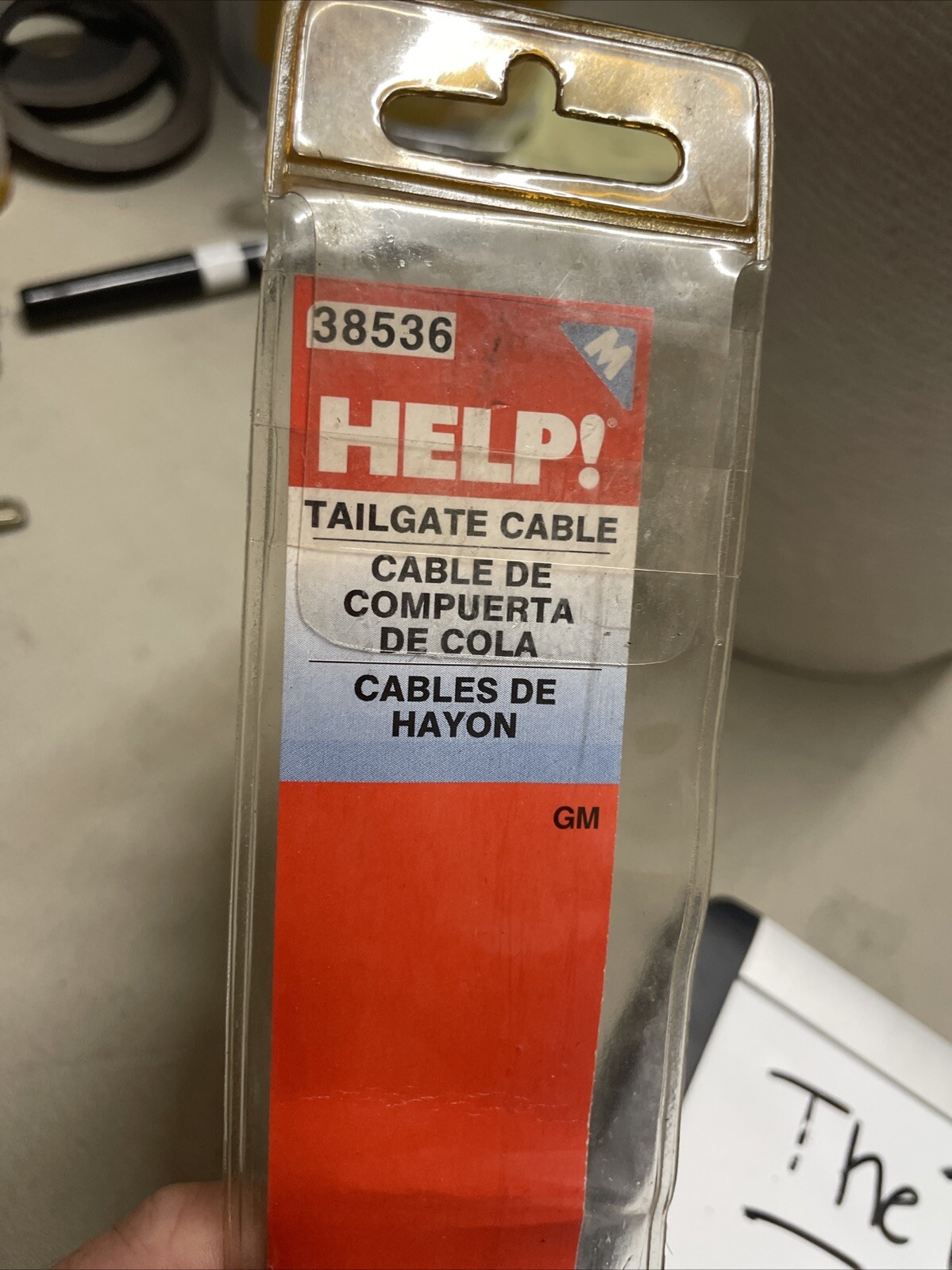 Tailgate Cable Dorman/Help 38536 - Image 4