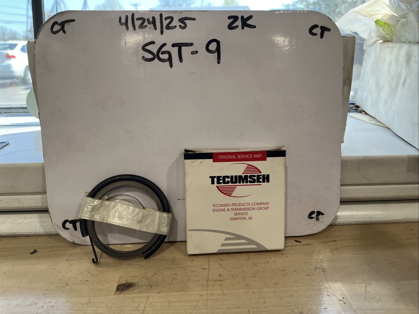 Tecumseh 590619 Recoil Starter Spring