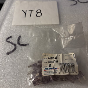 The Install Bay by Metra ATM3-25 Top Grade 3 Amp Mini ATM Type Fuse (25/pack)