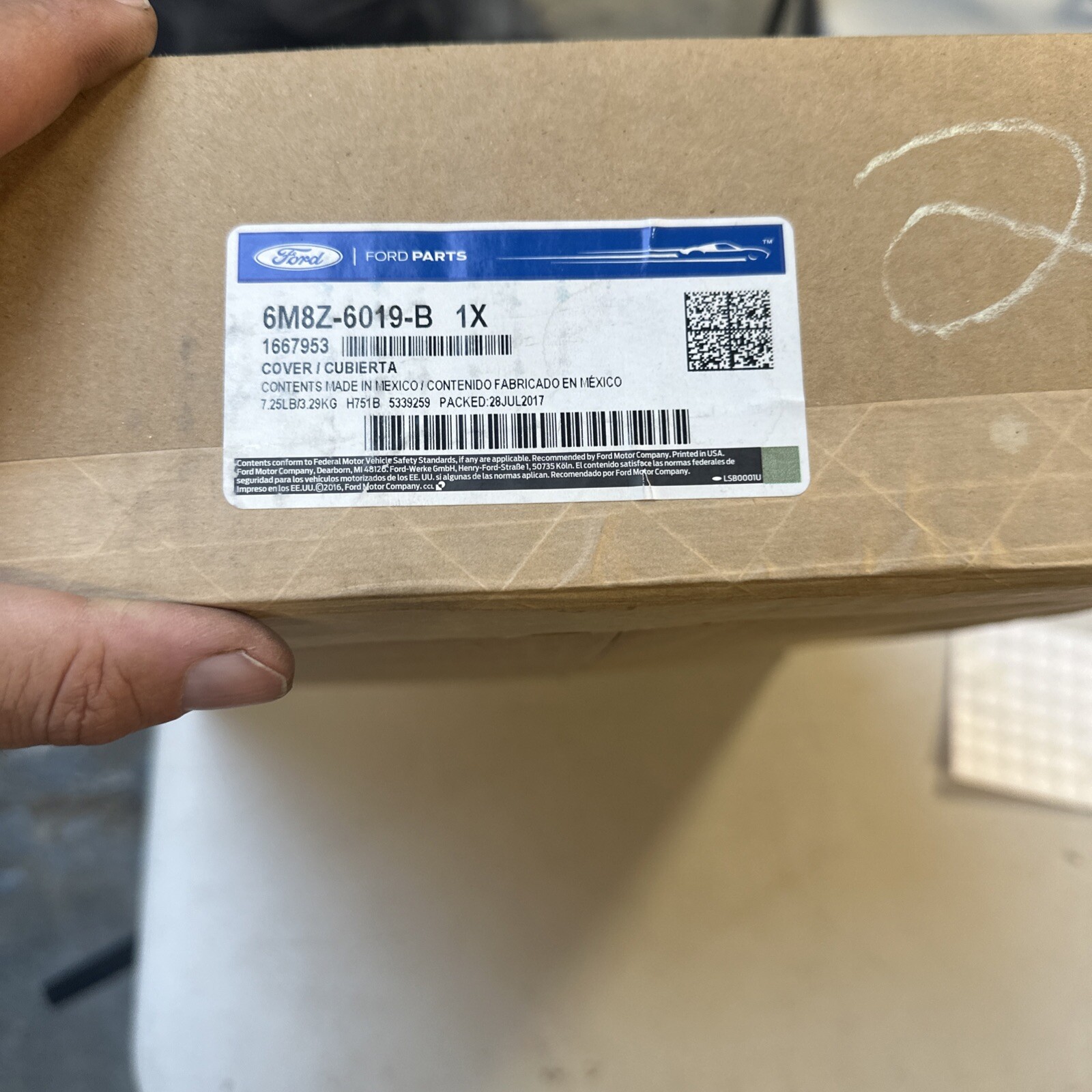 Timing Cover 2.3L Fits 06-09 FUSION 750094 Ford Genuine OEM Nos New