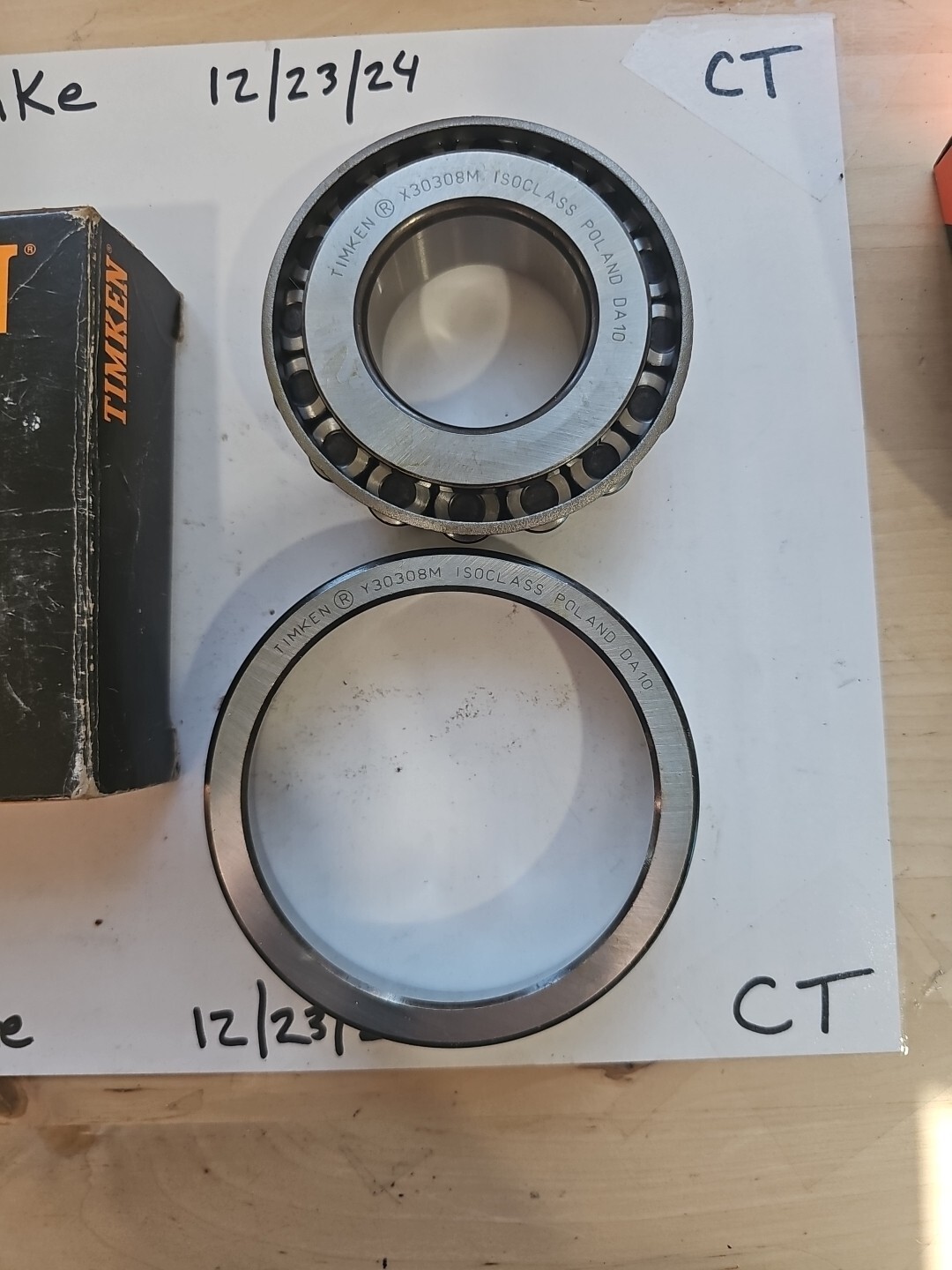 Timken 30308 Tapered Roller Bearing - Image 3