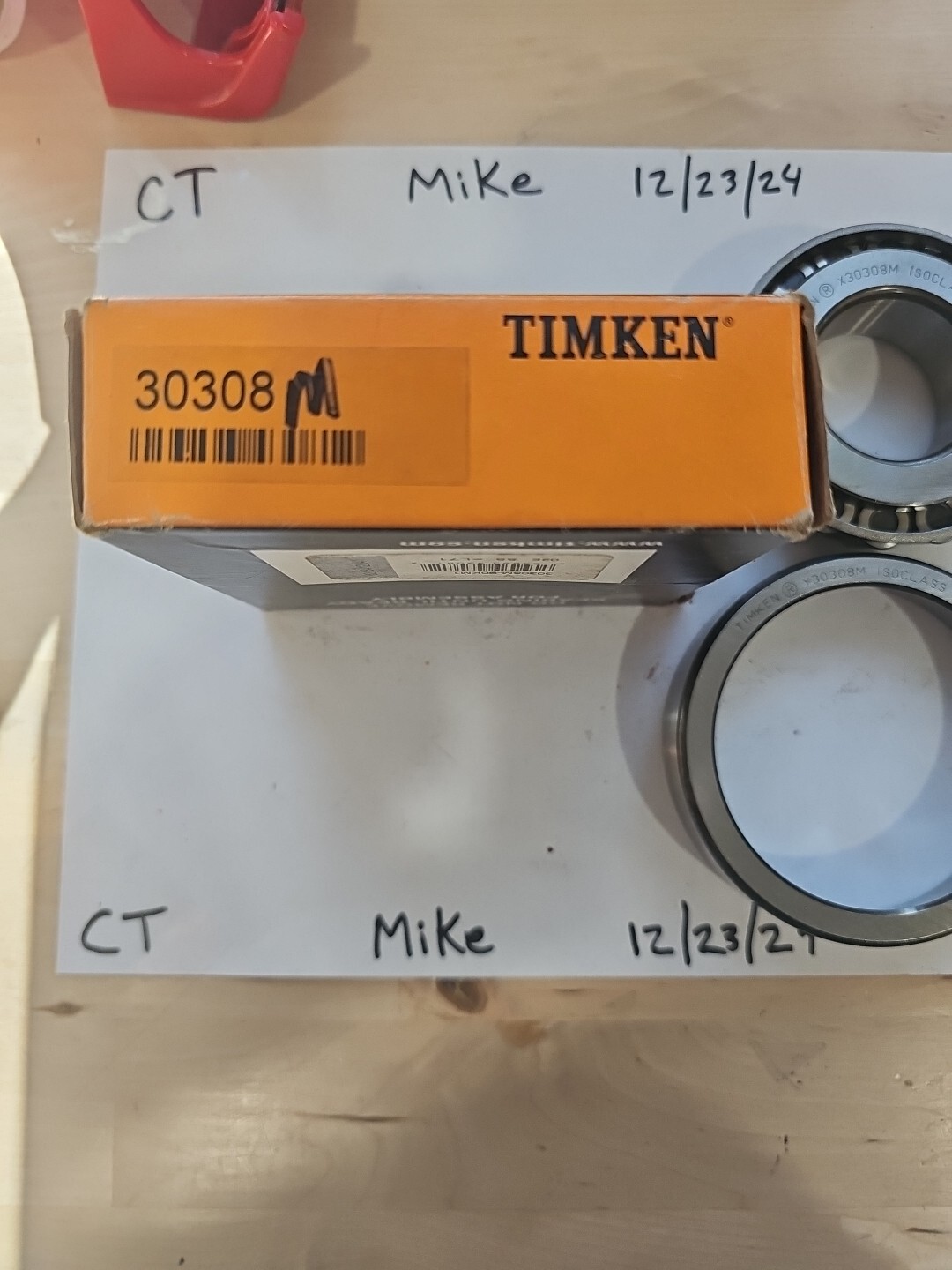Timken 30308 Tapered Roller Bearing - Image 4