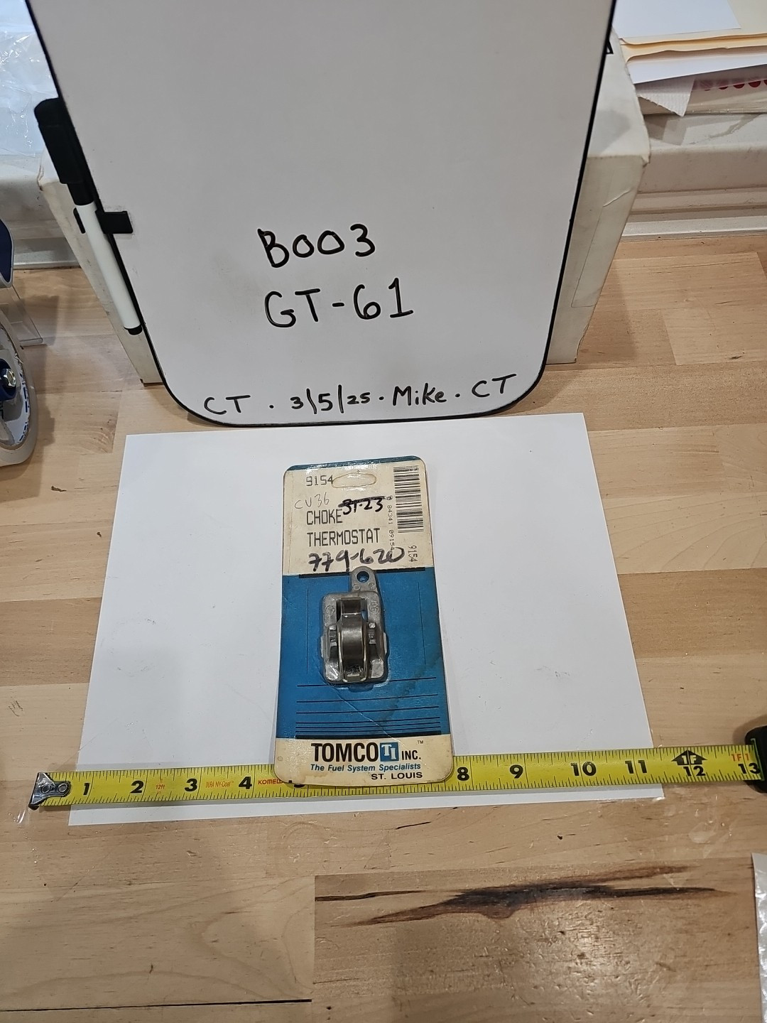 Tomco 9154 Carburetor Choke Thermostat GM 2.3L 71-76 - Image 3