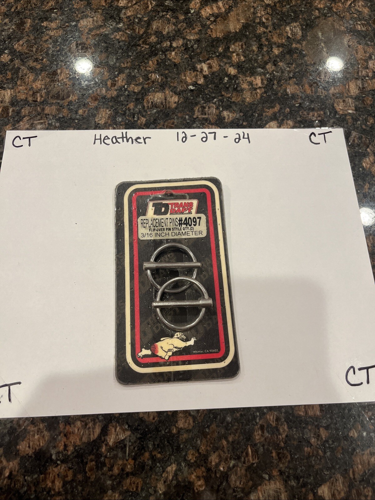 Trans Dapt 4097 Replacement Hood Pins