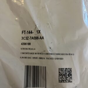 Transmission Filter Kit-Auto Trans Filter Kit Motorcraft FT-144, 3C3Z-7A098-AA