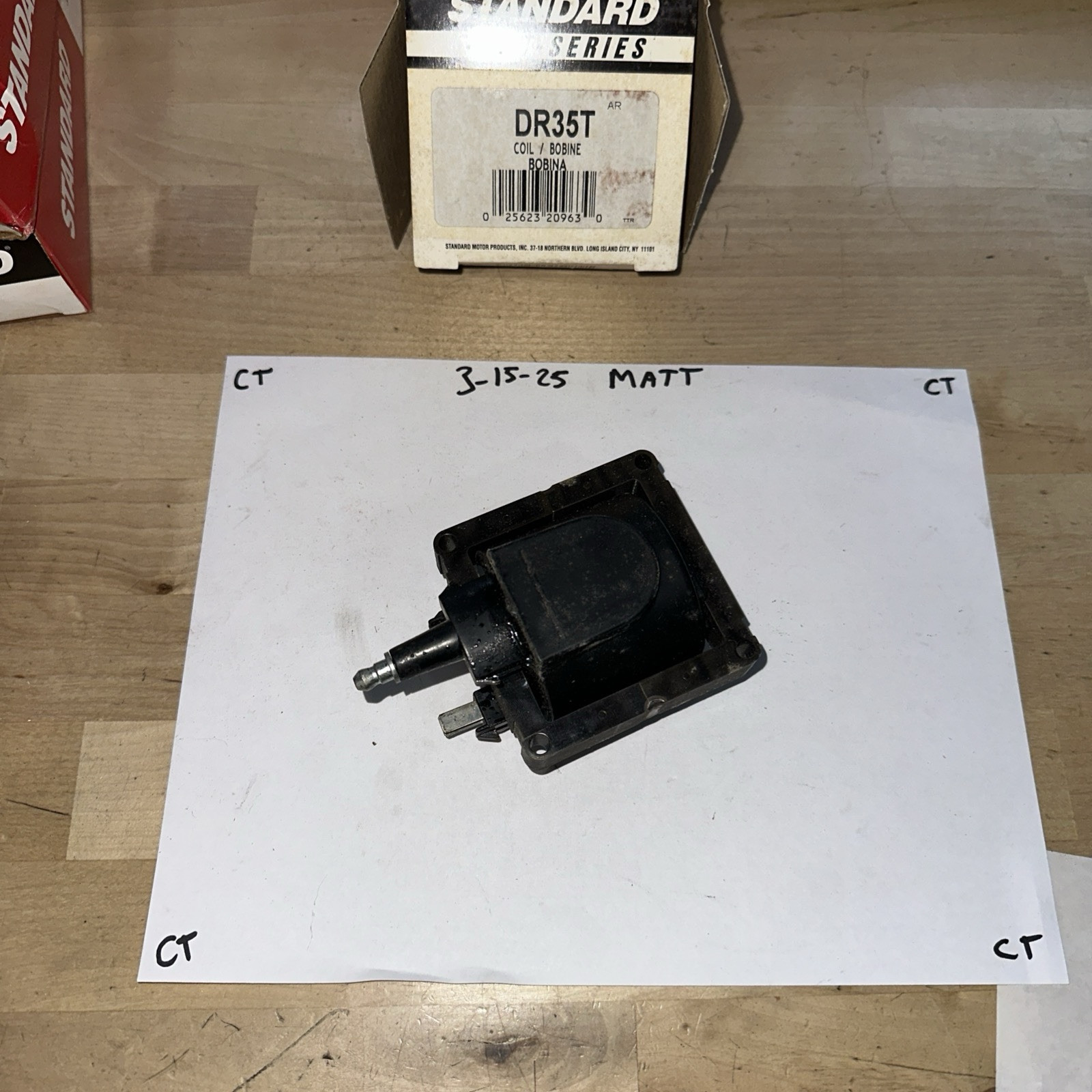 Tru Tech / Standard Ignition Coil DR35T DR35 NOS New in Box