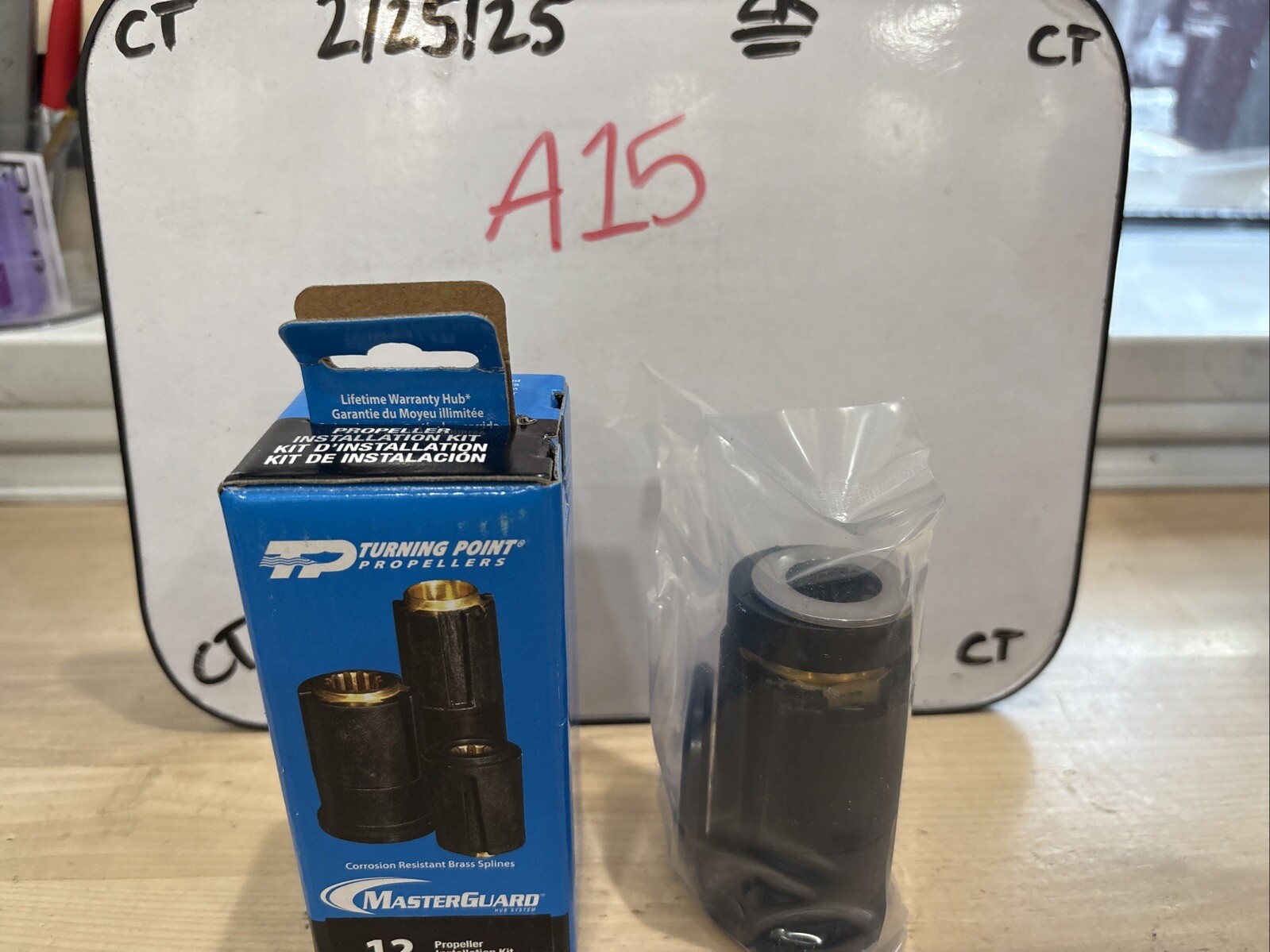 Turning Point 11300200 MasterGuard Installation/Hub Kit 12