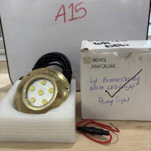 Unbranded Under Water Bay Light LED WHITE Light Bronze Casing