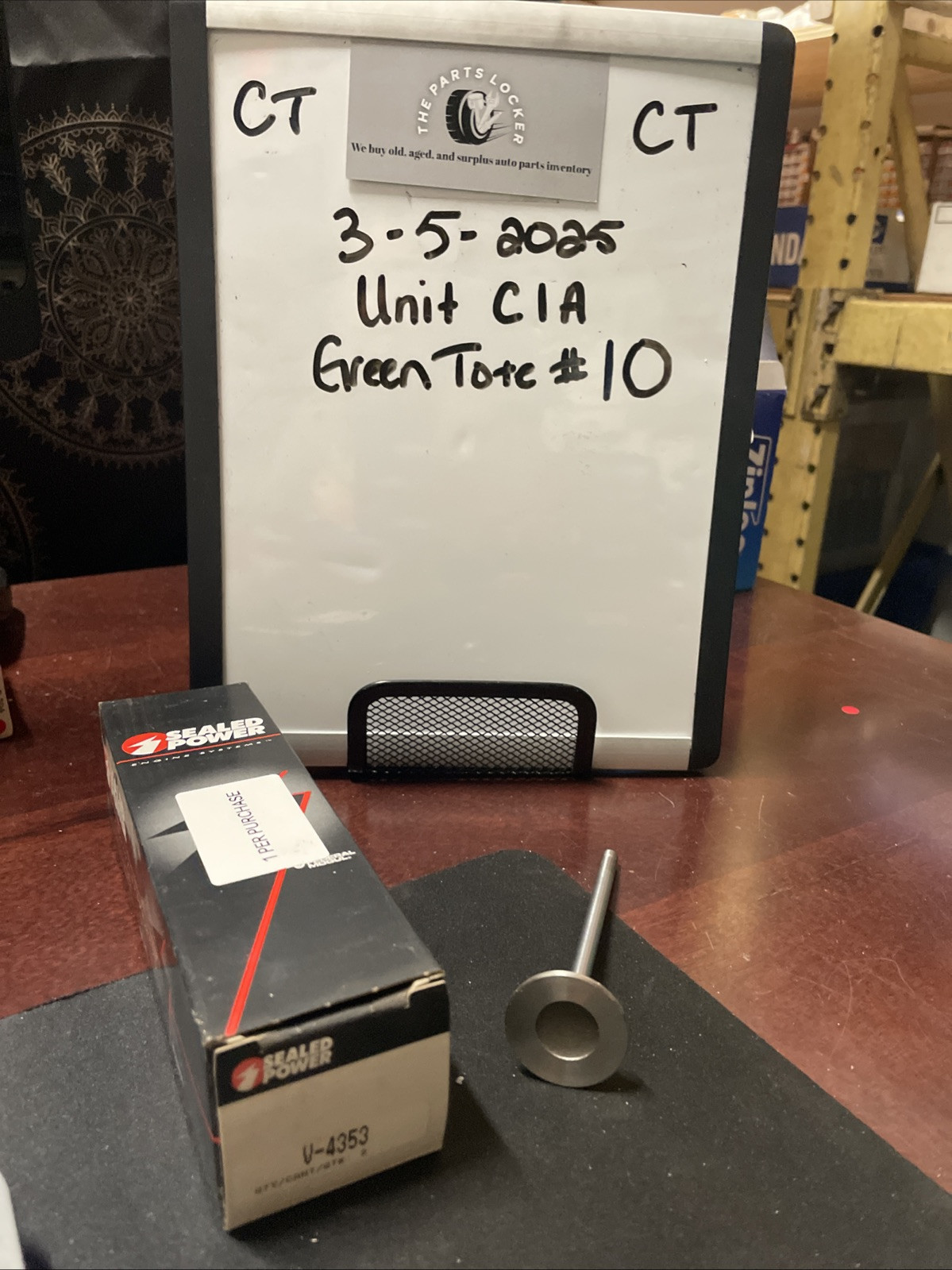 V-4353 Federal Mogul Sealed Power Exhaust Valve Qty 1 Exhaust Valve Per Purchase